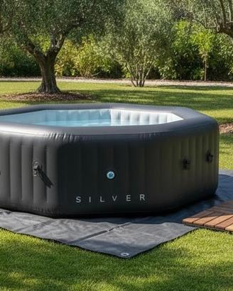 Piscina spa gonfiabile idromasaggio