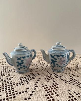 Mini teiere da collezione vintage