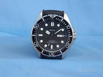 Citizen Quartz Diver Crystron 7301 Vintage 1980