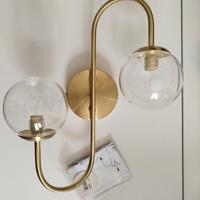 Applique in ottone con attacco G9 – Nuovo mai usat