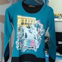Maglia manica lunga con cappuccio taglia S