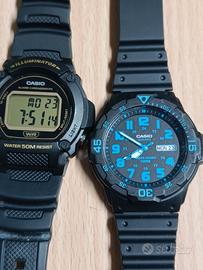 lotto di 2 orologi casio