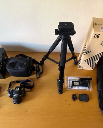 Canon EOS R100 + Treppiede