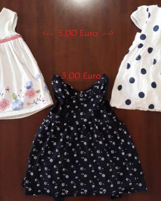 Abbigliamento Neonata 3-6 mesi estivo