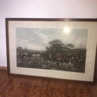 Grande quadro caccia