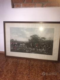 Grande quadro caccia