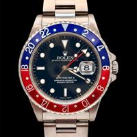 rolex gmt master 2 pepsi ref 16710 1998 40 mm
