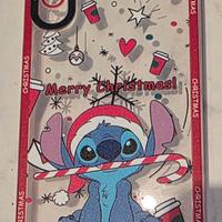 Custodia silicone Samsung A70 Stitch Natale