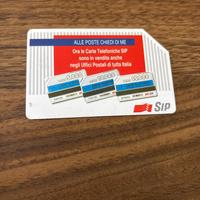 Scheda telefonica rara SIP da 10.000 lire