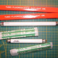 Tubo fluorescente a luce naturale da 4w/6w