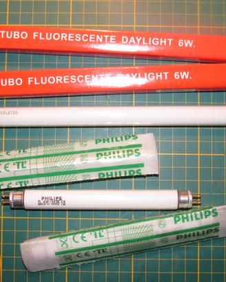 Tubo fluorescente a luce naturale da 4w/6w