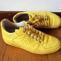 Scarpe BIKKEMBERGS 37 donna uomo vera pelle gialla