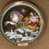Piatto Santa Claus 1991 (Bing &grondahl) nuovo