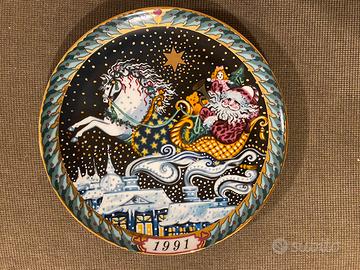 Piatto Santa Claus 1991 (Bing &grondahl) nuovo
