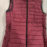 Gilet invernale Montura taglia XS rosa bordeaux