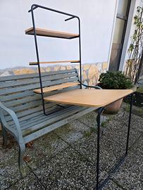 Tavolino richiudibile da parete