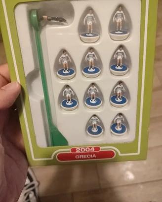 Squadra subbuteo Grecia 2004 + fascicolo