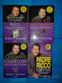 KIYOSAKY 4 LIBRI