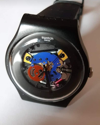 Orologio Swatch con movimento a vista