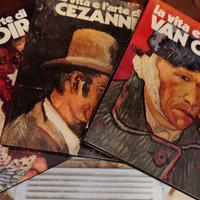 Volumi serie "La vita e l'arte di" ed. Mondadori