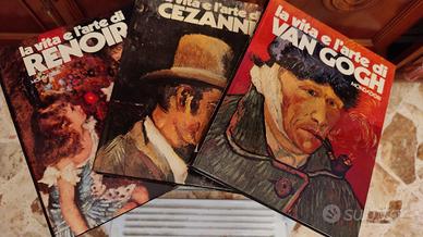 Volumi serie "La vita e l'arte di" ed. Mondadori