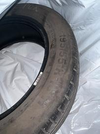 4 PNEUMATICI USATI CONTINENTAL 195/55 R16 87h