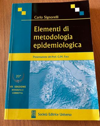 Libro di elementi di metodologia epidemiologica