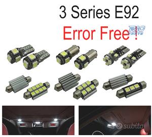 KIT 19 LAMPADE LED INTERNE BMW SERIE 3 E92 COUPE 3