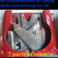    kit trasformazione da 1300 hf turbo 4wd ad evo