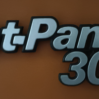 Logo fregio stemma Fiat Panda 30 L