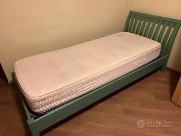 Letto una piazza + materasso