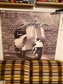 Quadro vespa tela
