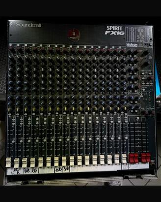 MIXER SOUNDCRAFT FX16 -