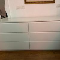 Cassettiera bianca Ikea