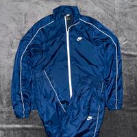 Tuta Nike Acetata Originale Blu – Y2K Taglia S