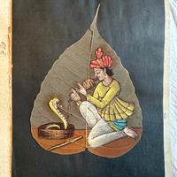 Vecchio dipinto indiano