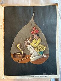 Vecchio dipinto indiano