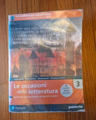 Libro letteratura Le occasioni della letteratura 3