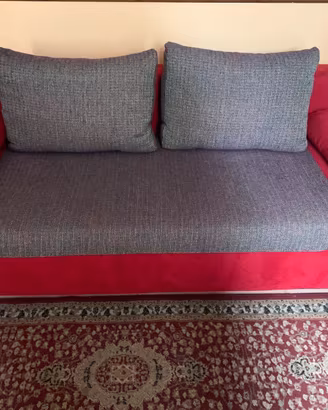 Divano 3 posti trasformabile in letto matrimoniale