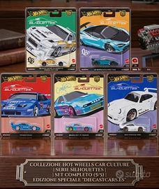 Hot wheels Car Culture SILHOUETTES Set Completo 5