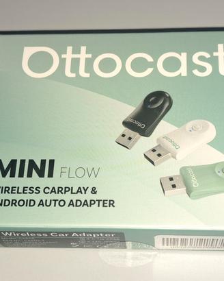 OTTOCAST Mini Adattatore Wireless CarPlay/Android