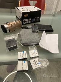 Fotocamera Digitale ORDRO, Videocamera Full HD