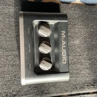 Scheda audio fast track M Audio