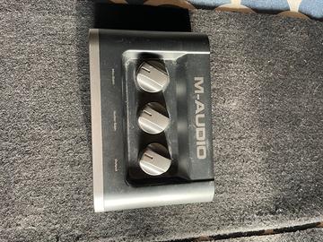 Scheda audio fast track M Audio