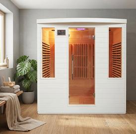 Sauna infrarossi 4 posti 3100w