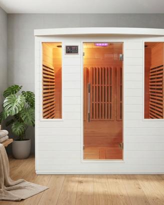 Sauna infrarossi 4 posti 3100w