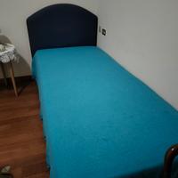 Letto singolo flou e poltroncina coordinata