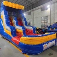 Scivolo gioco gonfiabile con piscina in pvc