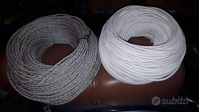 cavo elettrico in stoffa