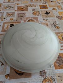 Plafoniera Duna 40x40x10 cm verde